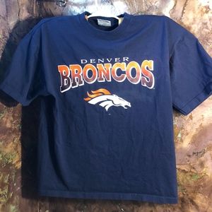Denver Broncos Majestic NFL T-Shirt Mens L Large